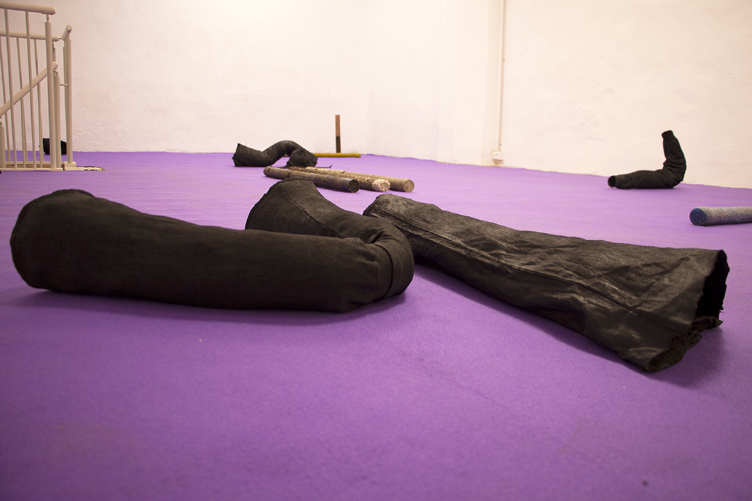 Ceroni particolare gamba