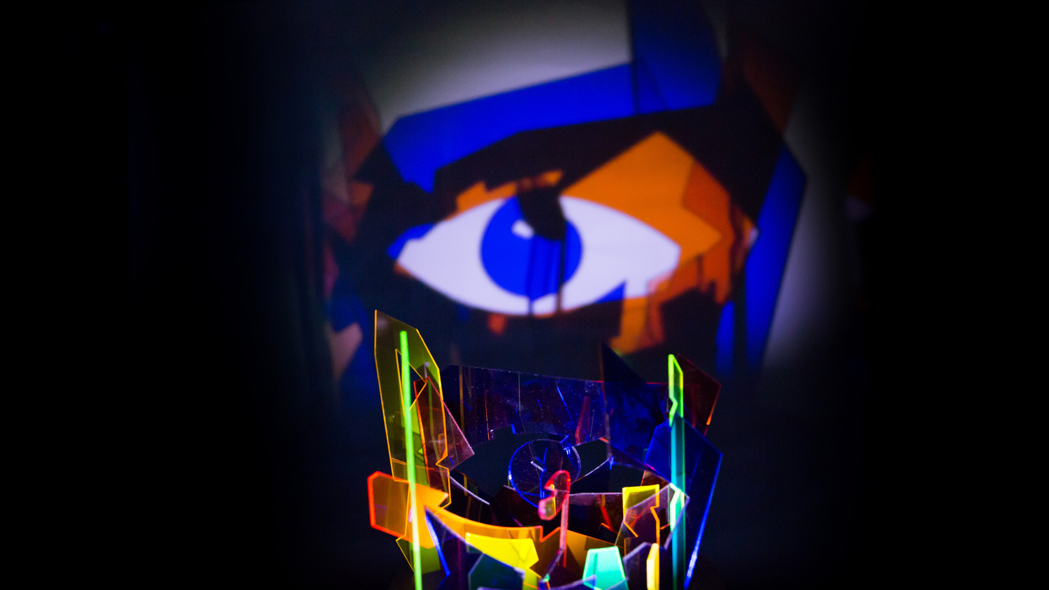 Trompe l'oeil particolare occhio