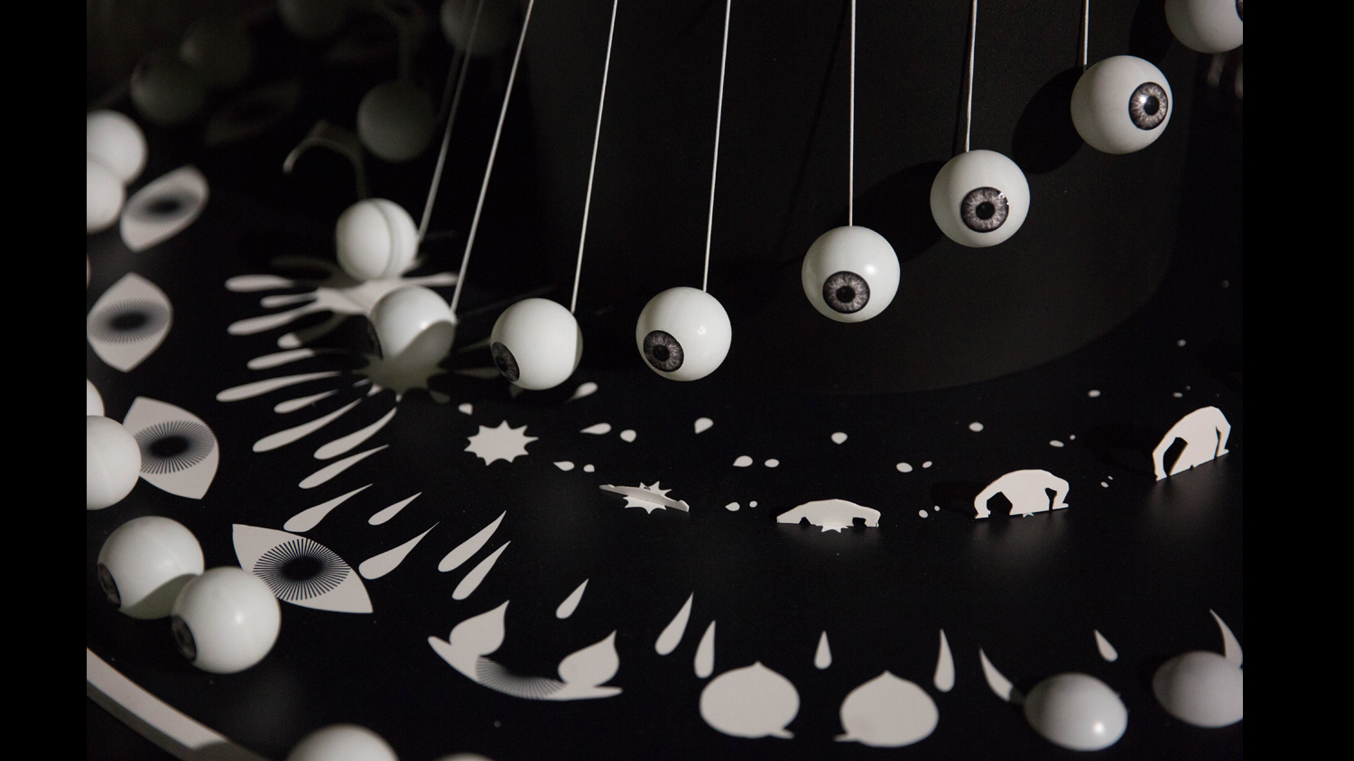 Zootropio particolare occhio