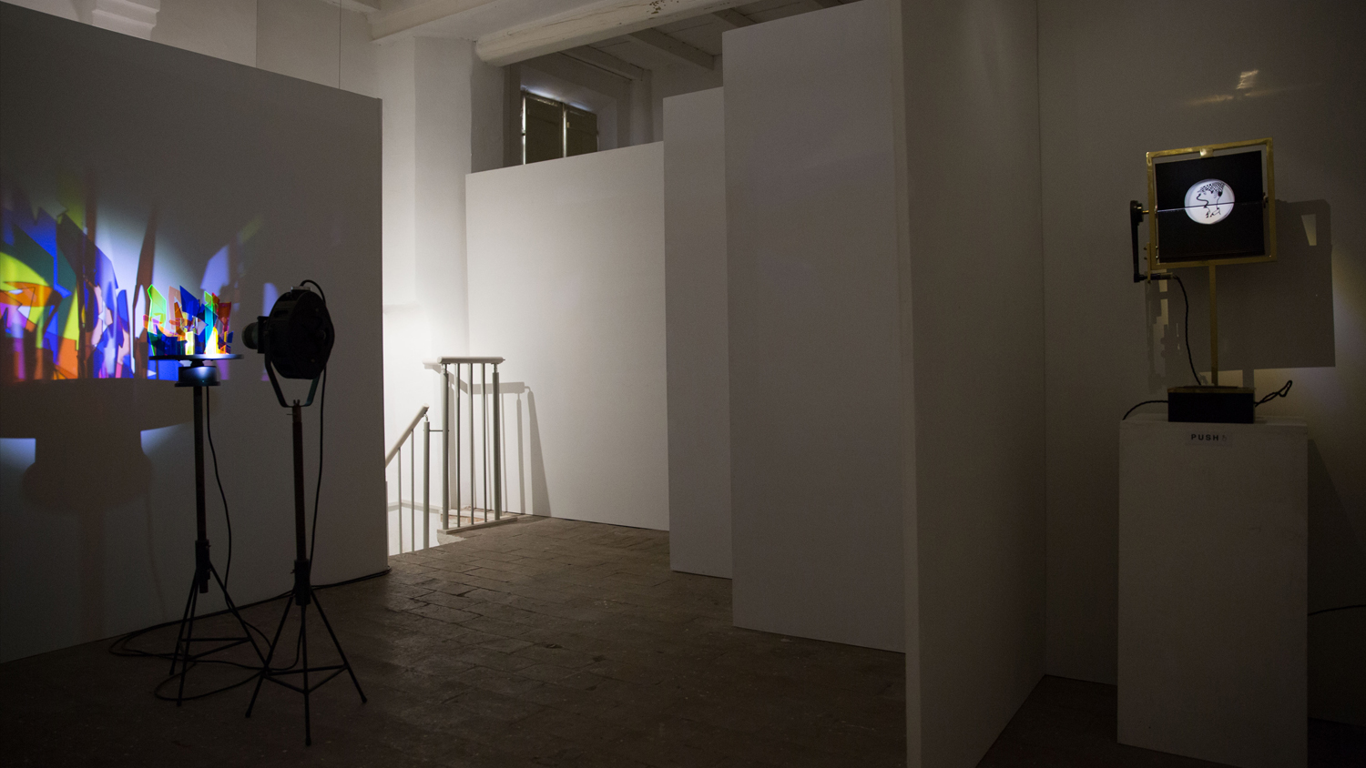 allestimento sala occhio